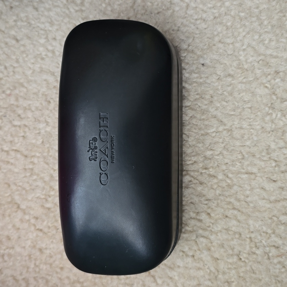 New Coach hard sunglasses case 😎 case for your shades! Black Coach